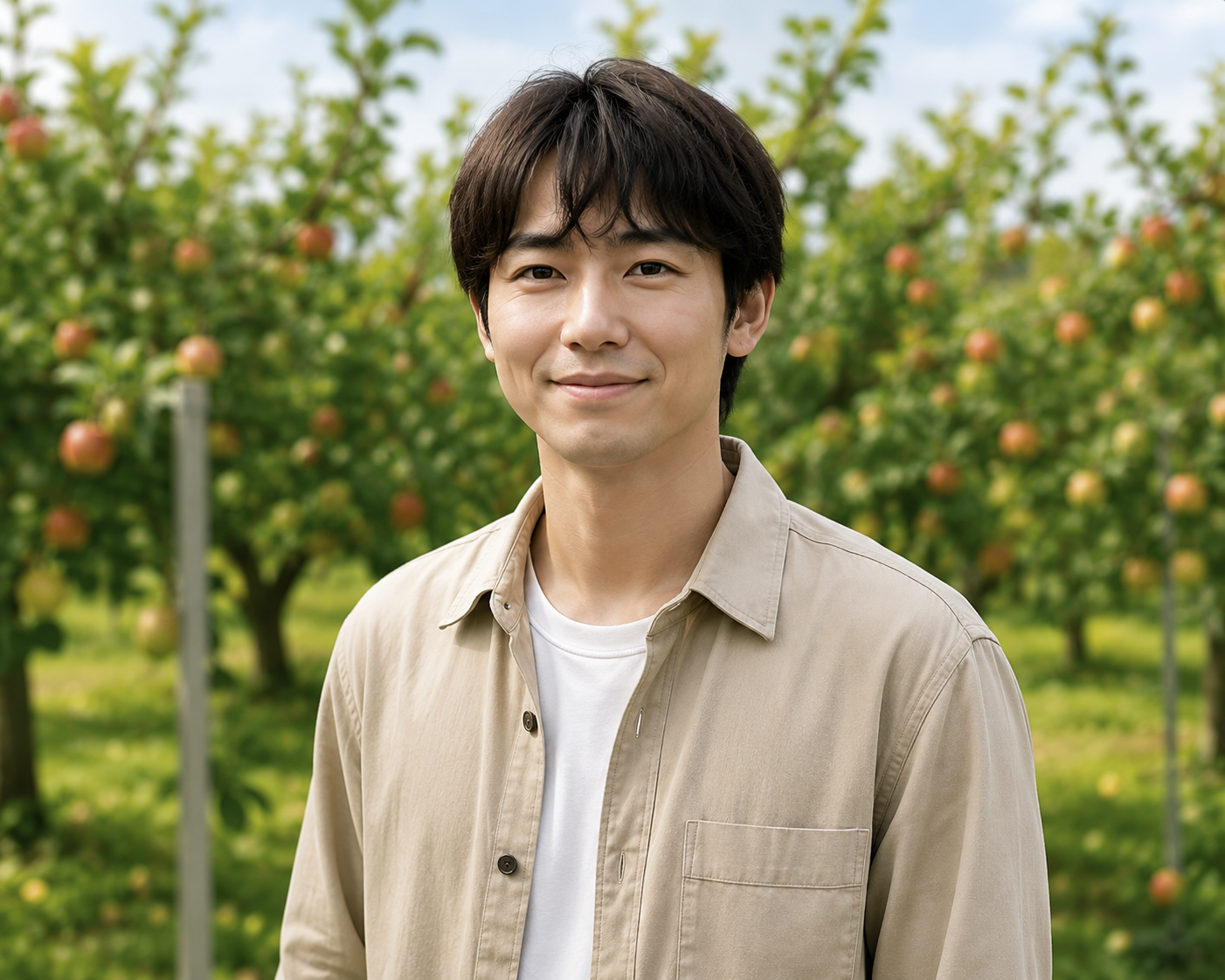 陽だまり果樹園 園長 三枝春人